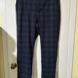 Liverpool Women’s Dark Plaid Slacks